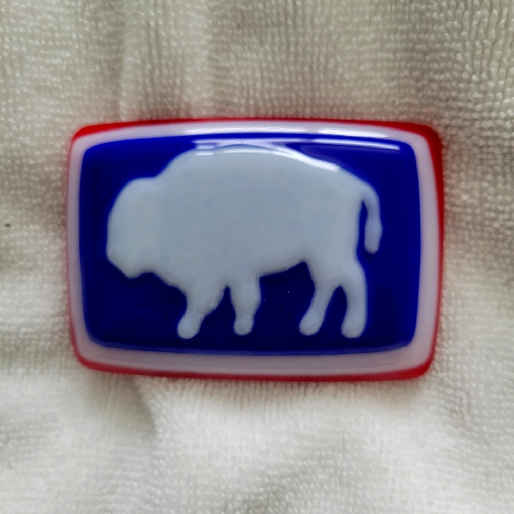 Glass Belt Buckle